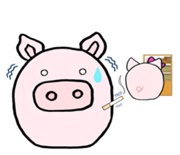 Family of pigs Vol.2 (English) sticker #2342335