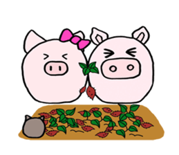 Family of pigs Vol.2 (English) sticker #2342356