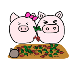 Family of pigs Vol.2 (English) sticker #2342356