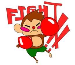 HAPPY MONKEY sticker #2342726