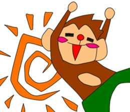 HAPPY MONKEY sticker #2342729