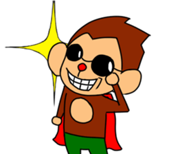 HAPPY MONKEY sticker #2342732