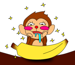 HAPPY MONKEY sticker #2342746