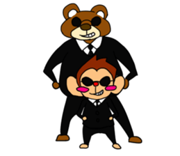 HAPPY MONKEY sticker #2342752