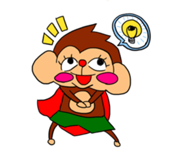 HAPPY MONKEY sticker #2342753