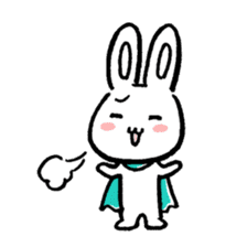 Rabbit guy sticker #2343124