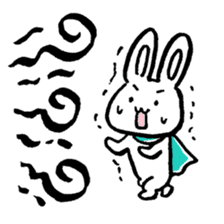 Rabbit guy sticker #2343129