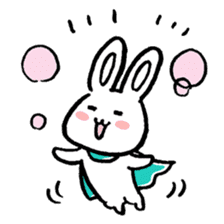 Rabbit guy sticker #2343139