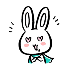 Rabbit guy sticker #2343141