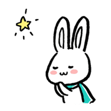Rabbit guy sticker #2343151