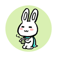 Rabbit guy sticker #2343152