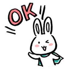 Rabbit guy sticker #2343154