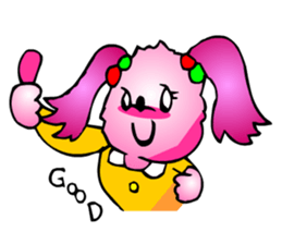 Woman Office Worker Dog sticker #2343647