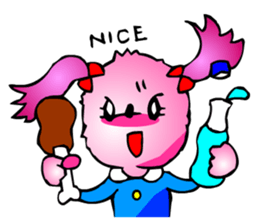 Woman Office Worker Dog sticker #2343649