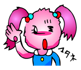 Woman Office Worker Dog sticker #2343653