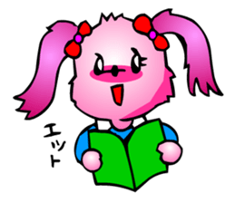 Woman Office Worker Dog sticker #2343672