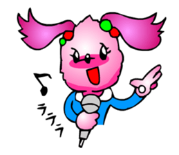 Woman Office Worker Dog sticker #2343678