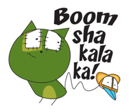 CAT IN THE APP sticker #2344726