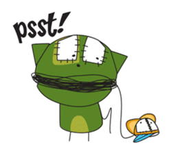 CAT IN THE APP sticker #2344746