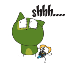 CAT IN THE APP sticker #2344748