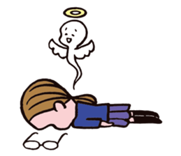 C-chan, a bespectacled school girl! sticker #2344899