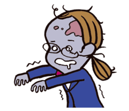 C-chan, a bespectacled school girl! sticker #2344914