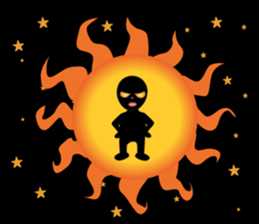 Grey alien Sticker sticker #2345293