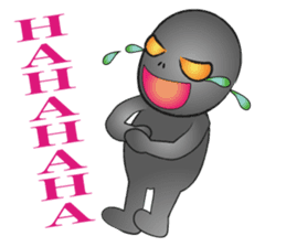 Grey alien Sticker sticker #2345302