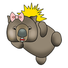 Cathy wombat! sticker #2345400