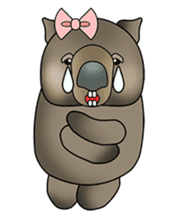 Cathy wombat! sticker #2345409