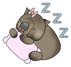 Cathy wombat! sticker #2345414