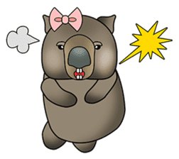 Cathy wombat! sticker #2345415