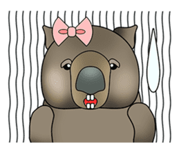 Cathy wombat! sticker #2345417