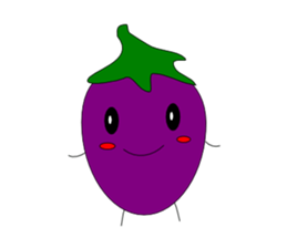 Fairy Venus of eggplant sticker #2345640