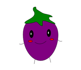 Fairy Venus of eggplant sticker #2345640