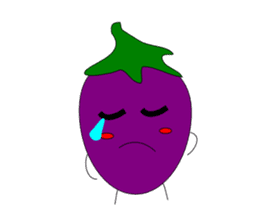 Fairy Venus of eggplant sticker #2345650