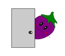 Fairy Venus of eggplant sticker #2345660