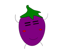 Fairy Venus of eggplant sticker #2345662