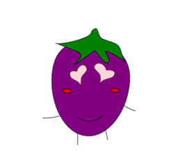 Fairy Venus of eggplant sticker #2345677