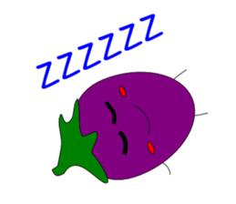 Fairy Venus of eggplant sticker #2345678
