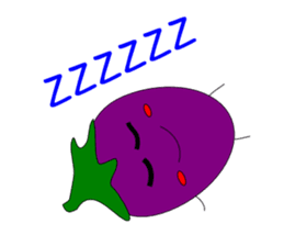 Fairy Venus of eggplant sticker #2345678