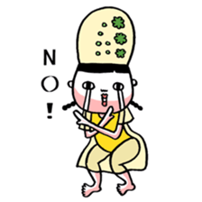 The fairy of a mountain sticker #2345921