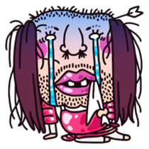 Strange people 40 sticker #2346481