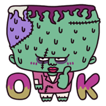 Strange people 40 sticker #2346482