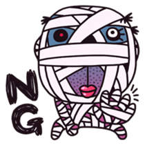 Strange people 40 sticker #2346483