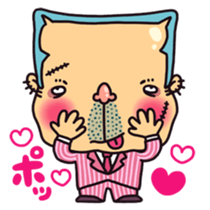 Strange people 40 sticker #2346498