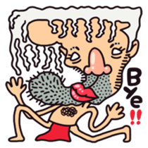 Strange people 40 sticker #2346502