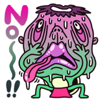 Strange people 40 sticker #2346507