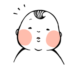 Baby & Little Pig sticker #2346610