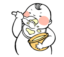 Baby & Little Pig sticker #2346619